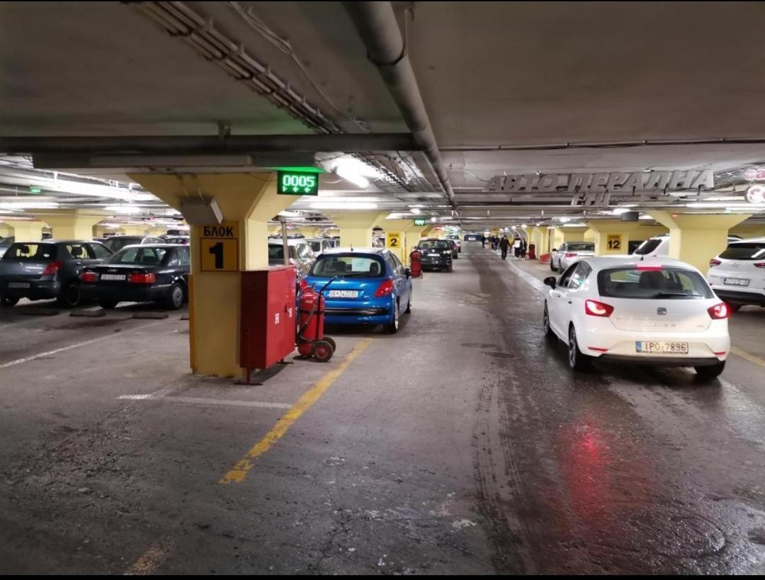 Calla 4 Apartment - Main Square, In The City Shopping Center - Parking Slot With Securiti And Video Camera 斯科普里 外观 照片
